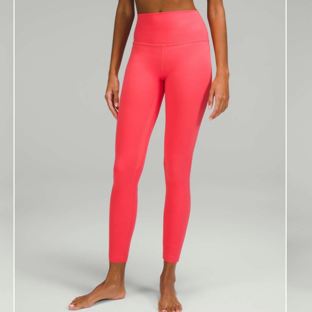 Lululemon Align High-Rise Pant 28" in Pale Raspberry W1711 Sz 6